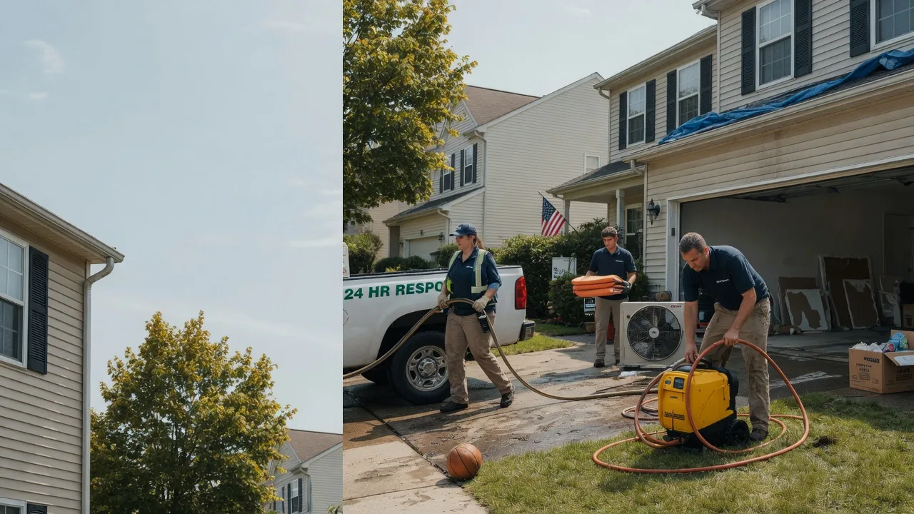 Emergency Water Damage Restoration in Evans City, PA near me